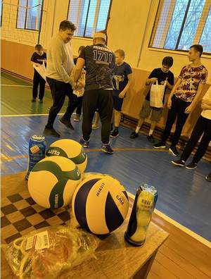 Открытое учебно-тренировочное занятие по волейболу в рамках проекта "Дали мяч, играй", проведенное Пронякиным Д.С. и Казачковым Д.И. 16.12.2022 г.
