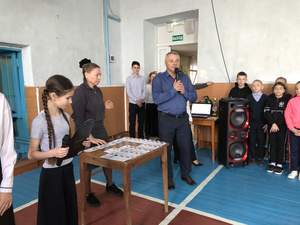 Вручение знаков ГТО в школе №2 6.04.2026 г.