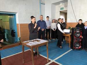 Вручение знаков ГТО в школе №2 6.04.2026 г.